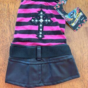 Bret Michaels Pets Rock Collection - Pink Dress (for small dog)